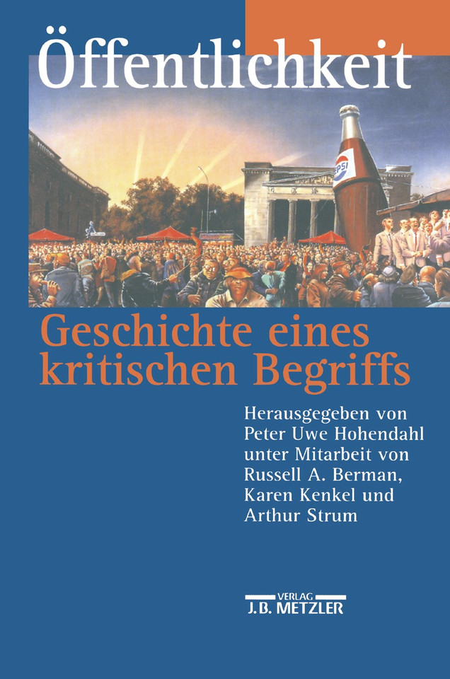 Öffentlichkeit - Geschichte eines kritischen Begriffs book cover by 
