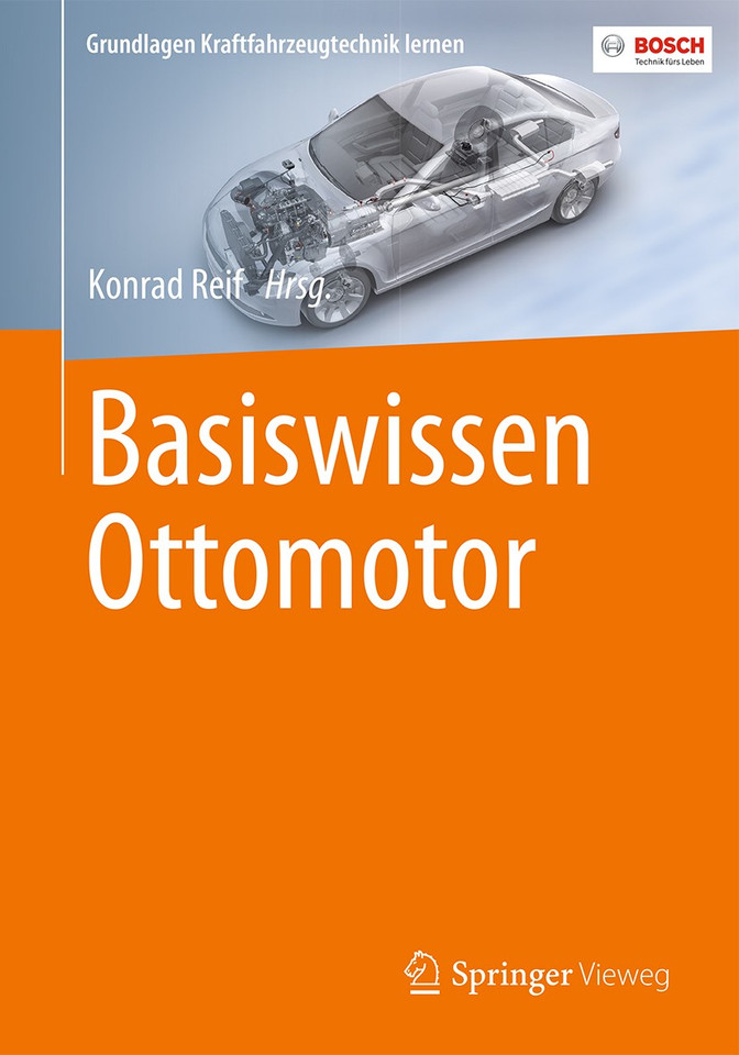 Basiswissen Ottomotor (Grundlagen Kraftfahrzeugtechnik lernen) book cover by 