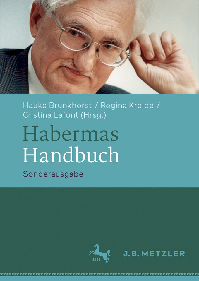 Habermas-Handbuch book cover by 