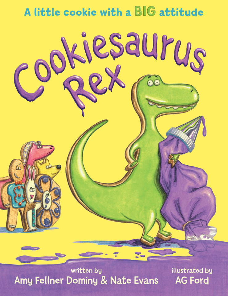 Cookiesaurus Rex (Cookiesaurus Rex #1) book cover by Nate Evans, Amy Fellner Dominy