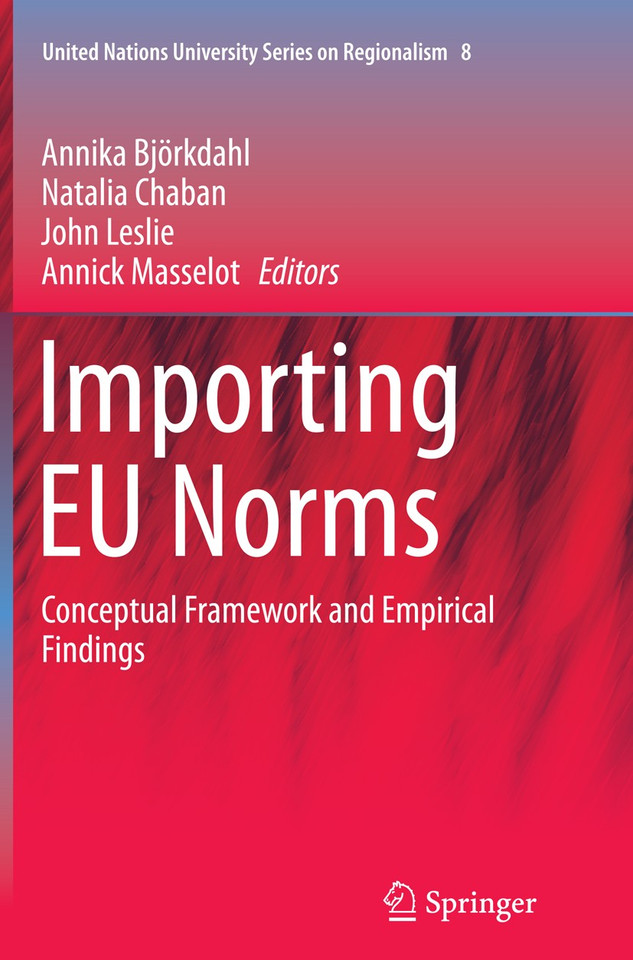 Importing EU Norms: Conceptual Framework and Empirical Findings (United Nations University Series on Regionalism #8) book cover by 
