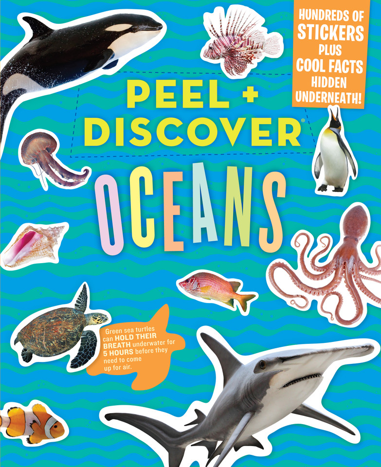 Peel + Discover: Oceans (Peel + Discover) book cover by Workman Publishing