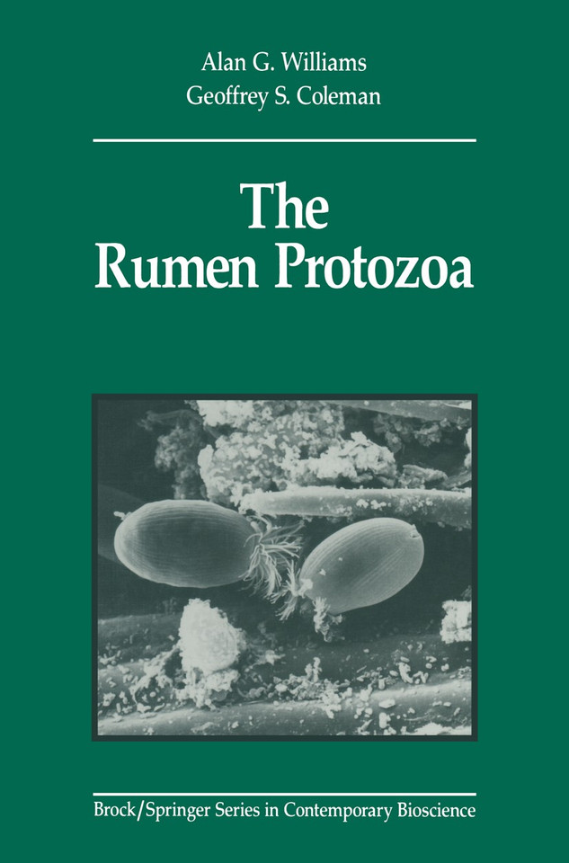 The Rumen Protozoa (Brock Springer Series in Contemporary Bioscience) book cover by Alan G. Williams, Geoffrey S. Coleman