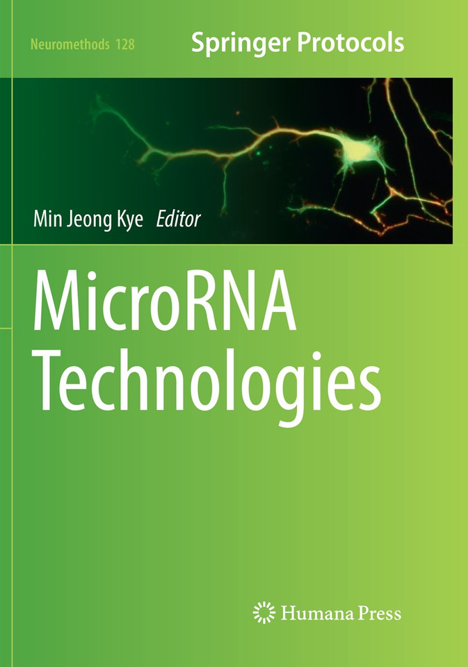 MicroRNA Technologies (Neuromethods #128) book cover by 
