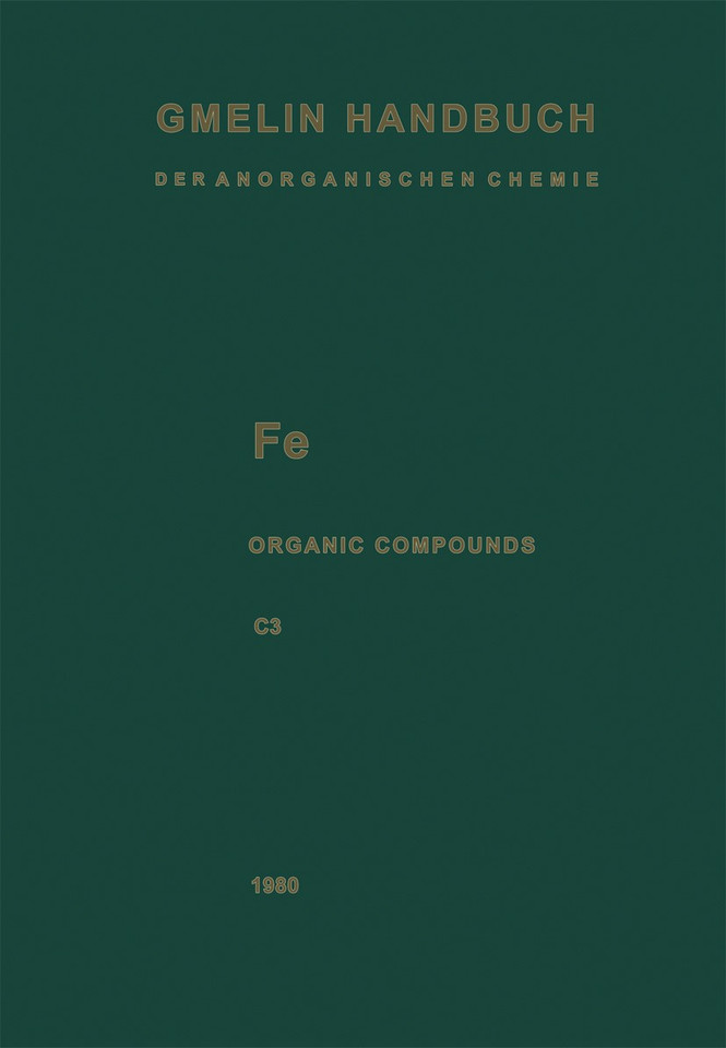 Fe Organoiron Compounds: Part C 3: Binuclear Compounds 3 (Gmelin Handbook of Inorganic and Organometallic Chemistry - 8th edition #F-e / A-C / C / 3) book cover by 