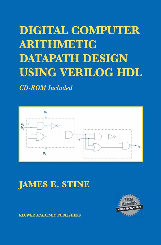 Digital Computer Arithmetic Datapath Design Using Verilog HDL book cover by James E. Stine