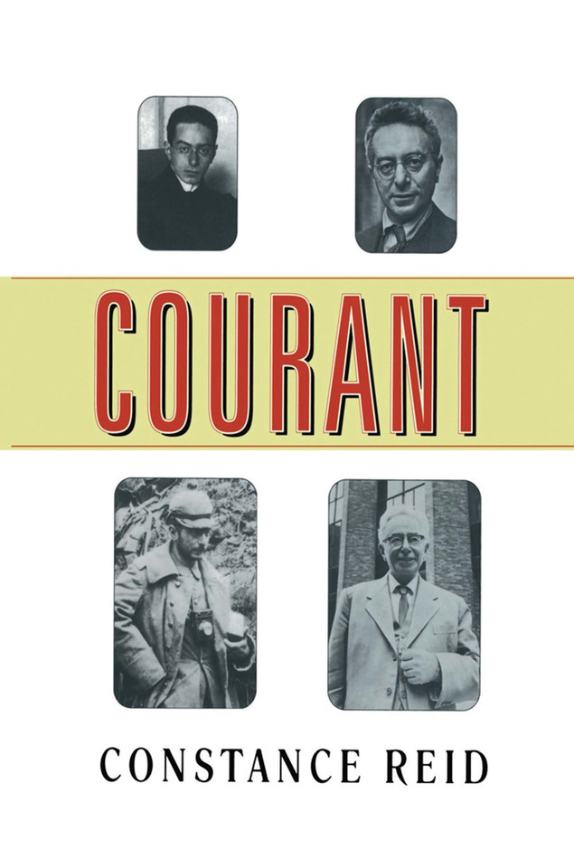 Courant book cover by Constance Reid
