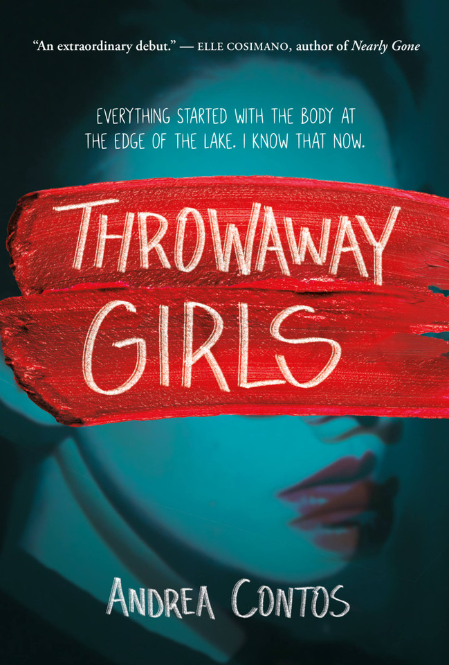 Throwaway Girls book cover by Andrea Contos