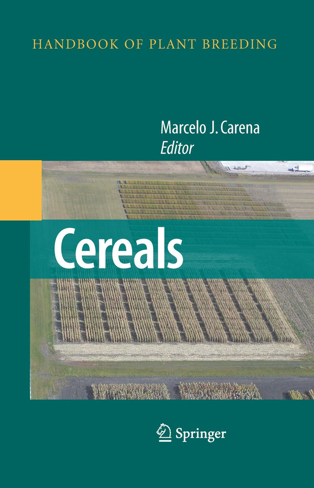 Cereals (Handbook of Plant Breeding #3) book cover by 
