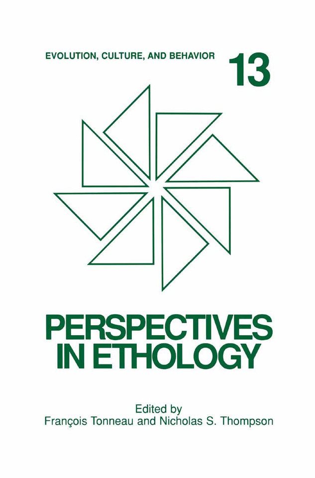 Perspectives in Ethology: Evolution, Culture, and Behavior (Perspectives in Ethology #13) book cover by 