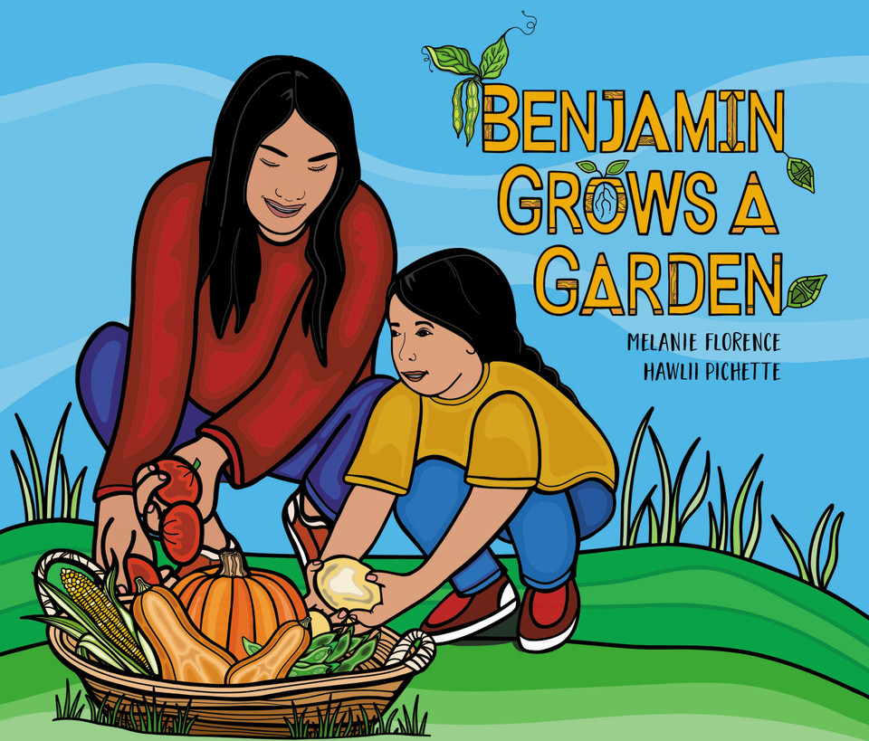 Benjamin Grows a Garden (Benjamin Outdoors #2) book cover by Melanie Florence