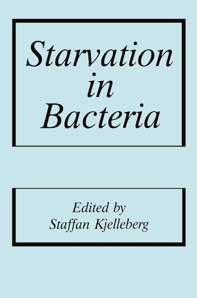 Starvation in Bacteria book cover by 