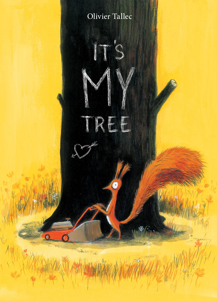 It's MY Tree book cover by Olivier Tallec
