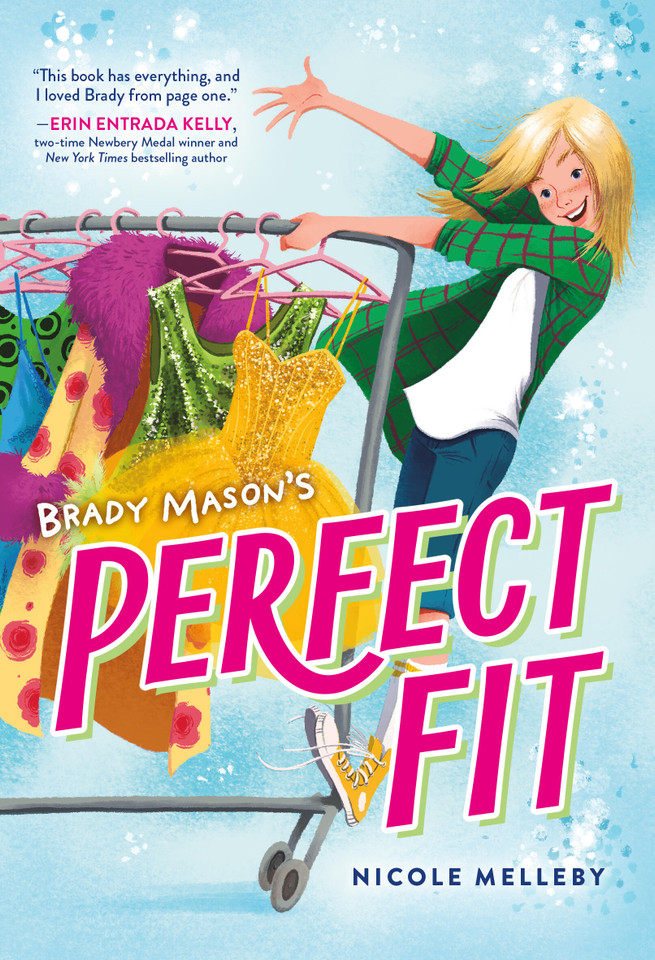 Brady Mason's Perfect Fit book cover by Nicole Melleby