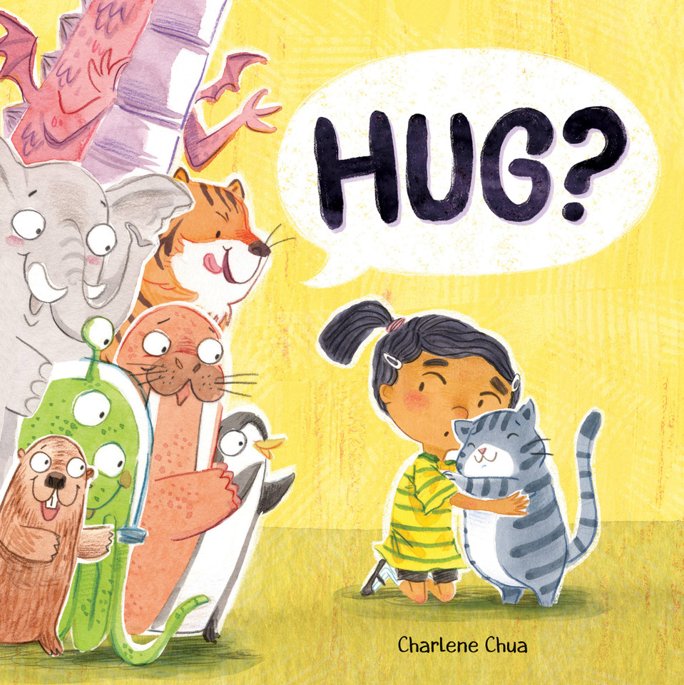 Hug? book cover by Charlene Chua