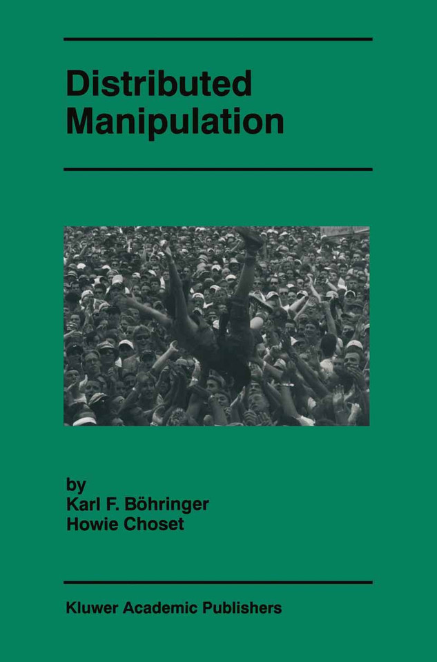 Distributed Manipulation book cover by 