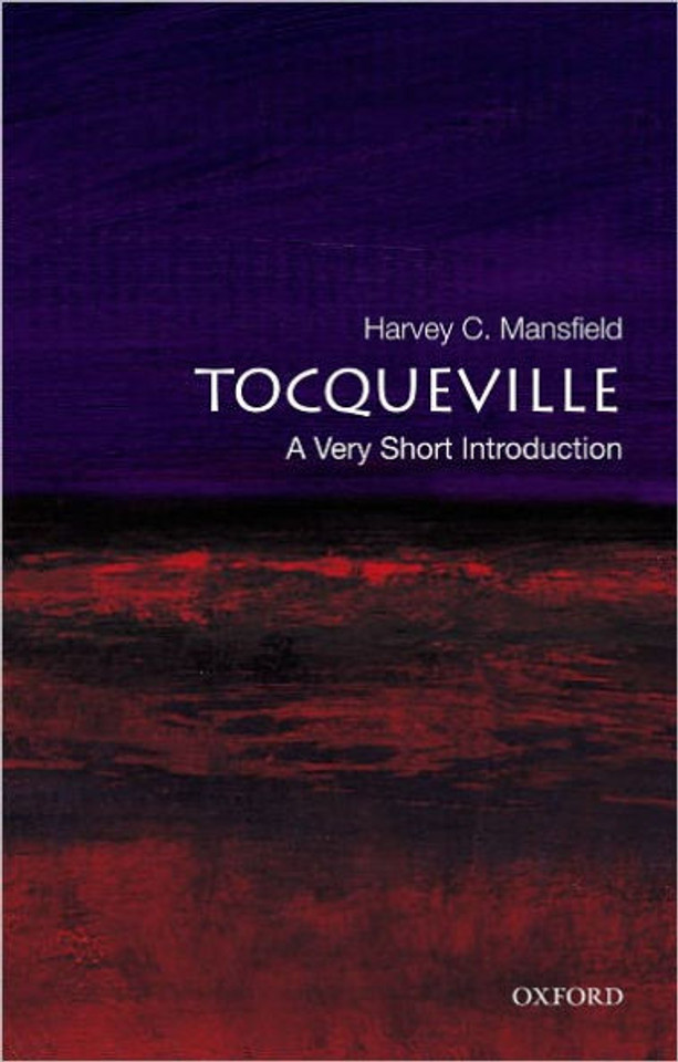 Tocqueville (Very Short Introductions) Cover