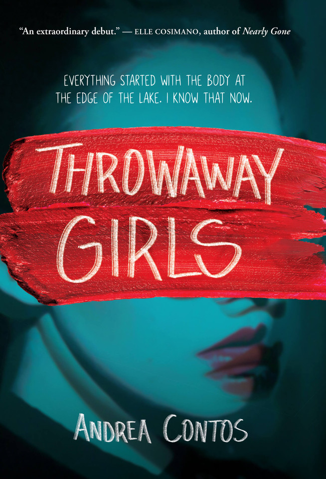 Throwaway Girls book cover by Andrea Contos