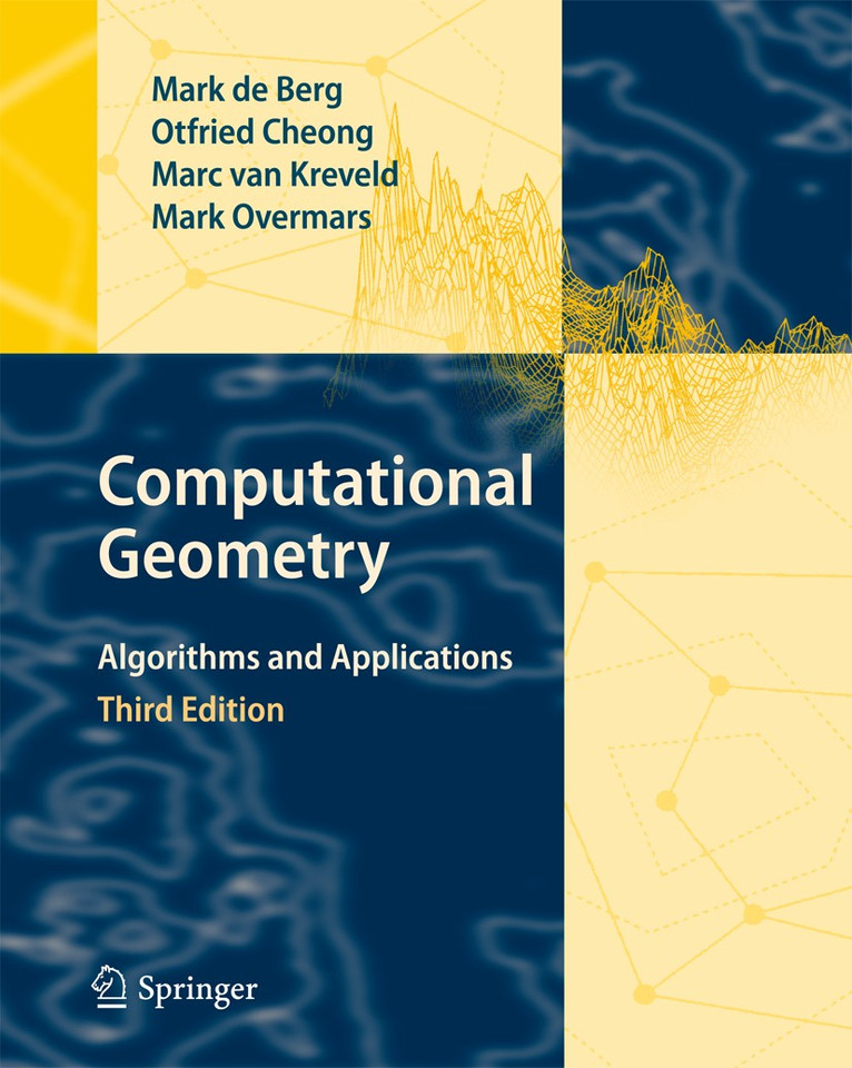 Computational Geometry: Algorithms and Applications book cover by Mark de Berg, Otfried Cheong, Marc van Kreveld, Mark Overmars