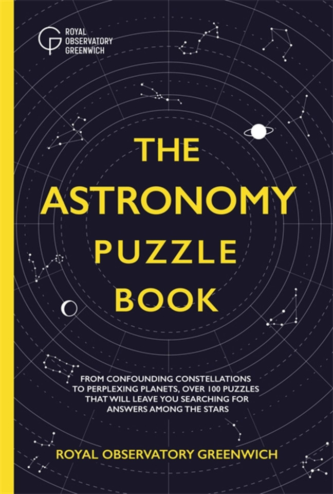 The Astronomy Puzzle Book book cover by The Royal Observatory
