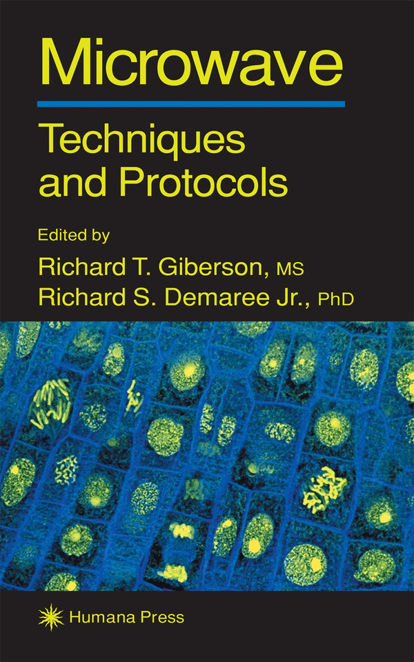 Microwave Techniques and Protocols (Springer Protocols Handbooks) book cover by 