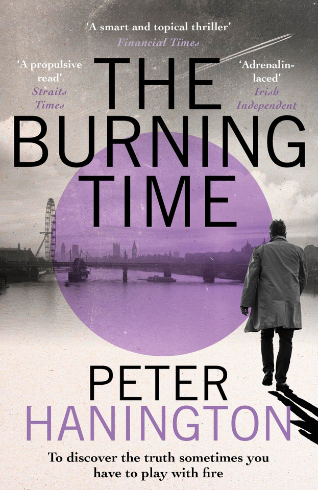 The Burning Time (William Carver) book cover by Peter Hanington