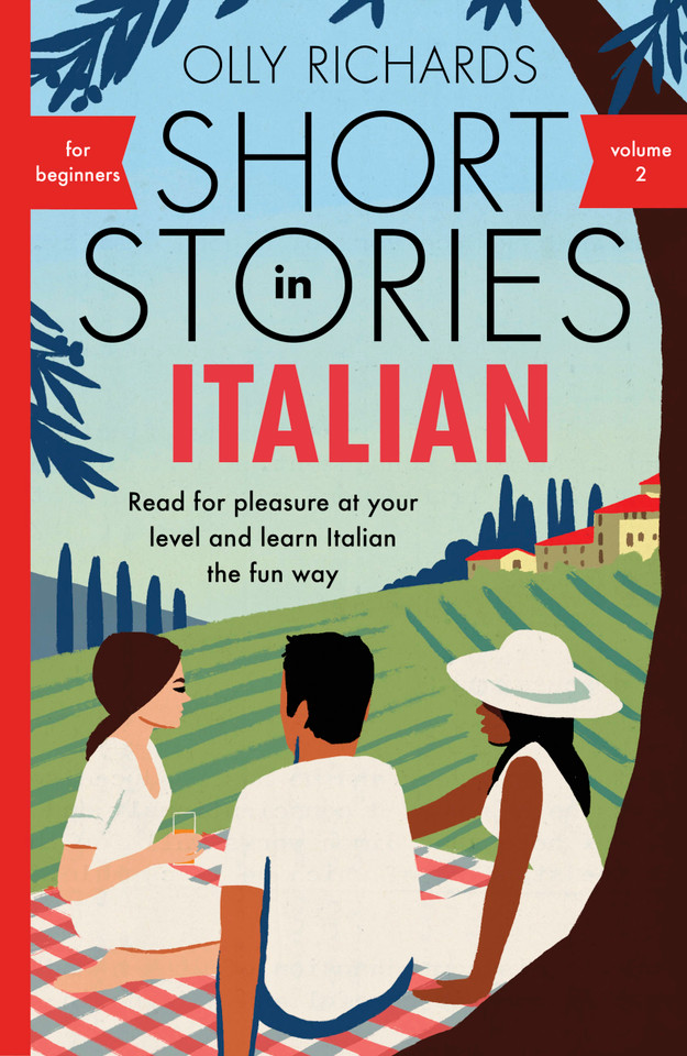 Short Stories In Italian for Beginners Volume 2 book cover by Olly Richards