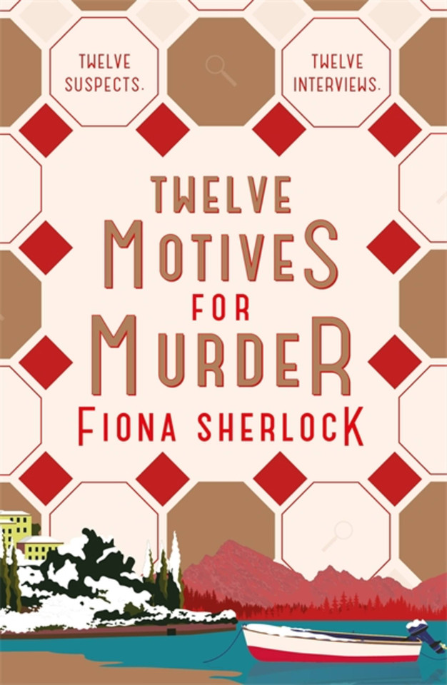 Twelve Motives for Murder book cover by Fiona Sherlock