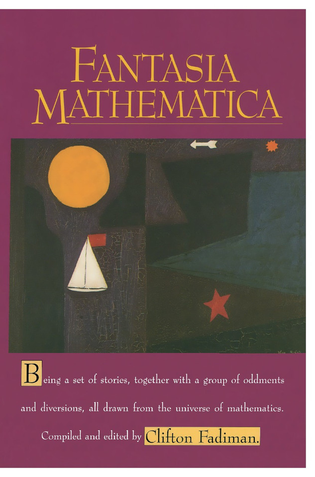 Fantasia Mathematica book cover by 