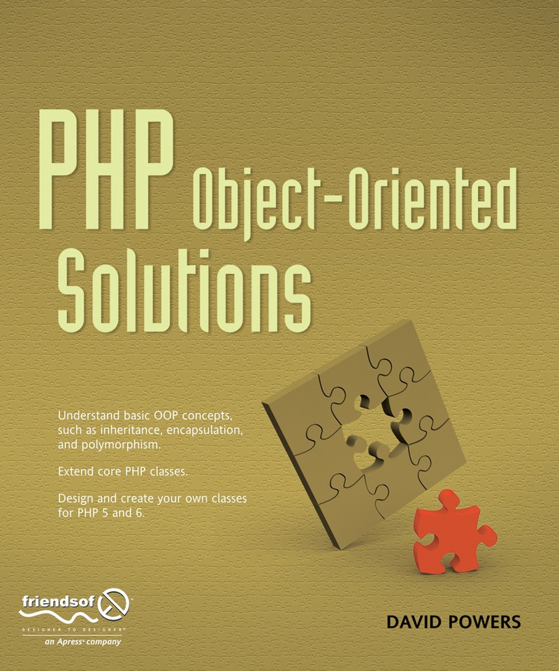 PHP Object-Oriented Solutions book cover by David Powers