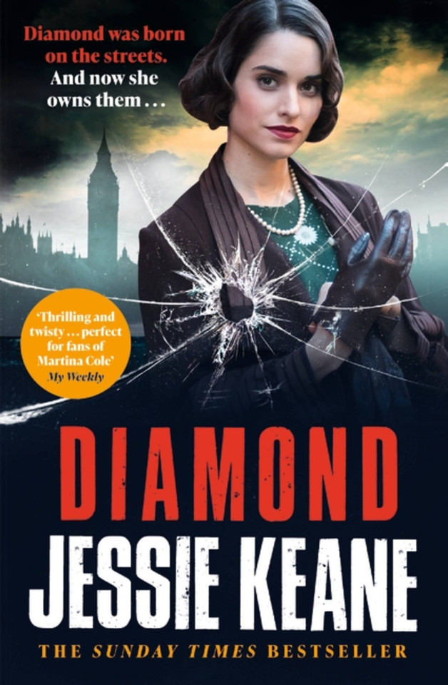 Diamond book cover by Jessie Keane