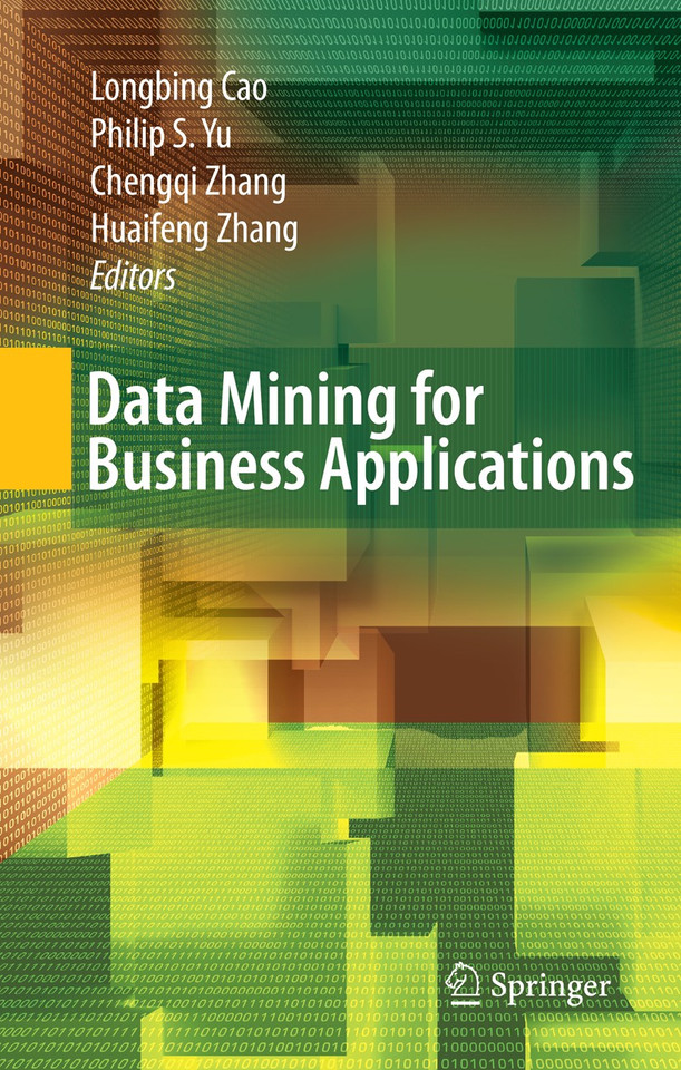 Data Mining for Business Applications book cover by 