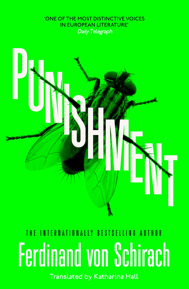 Punishment book cover by Ferdinand von Schirach