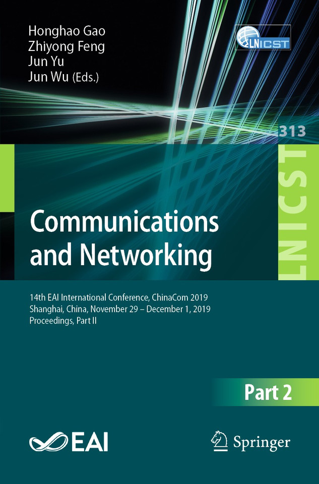 Communications and Networking: 14th EAI International Conference, ChinaCom 2019, Shanghai, China, November 29 – December 1, 2019, Proceedings, Part II book cover by 