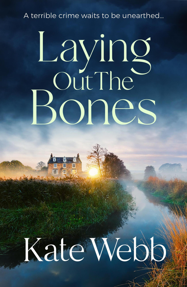 Laying out the Bones book cover by Kate Webb