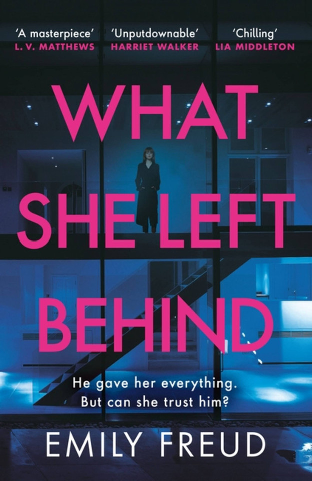 What She Left Behind book cover by Emily Freud