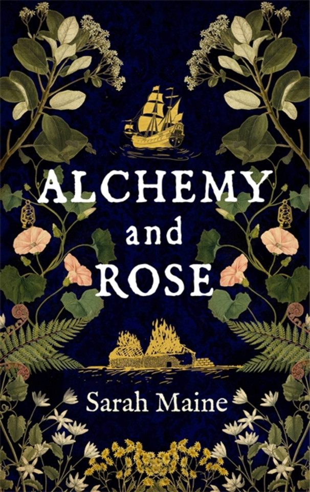 Alchemy and Rose book cover by Sarah Maine
