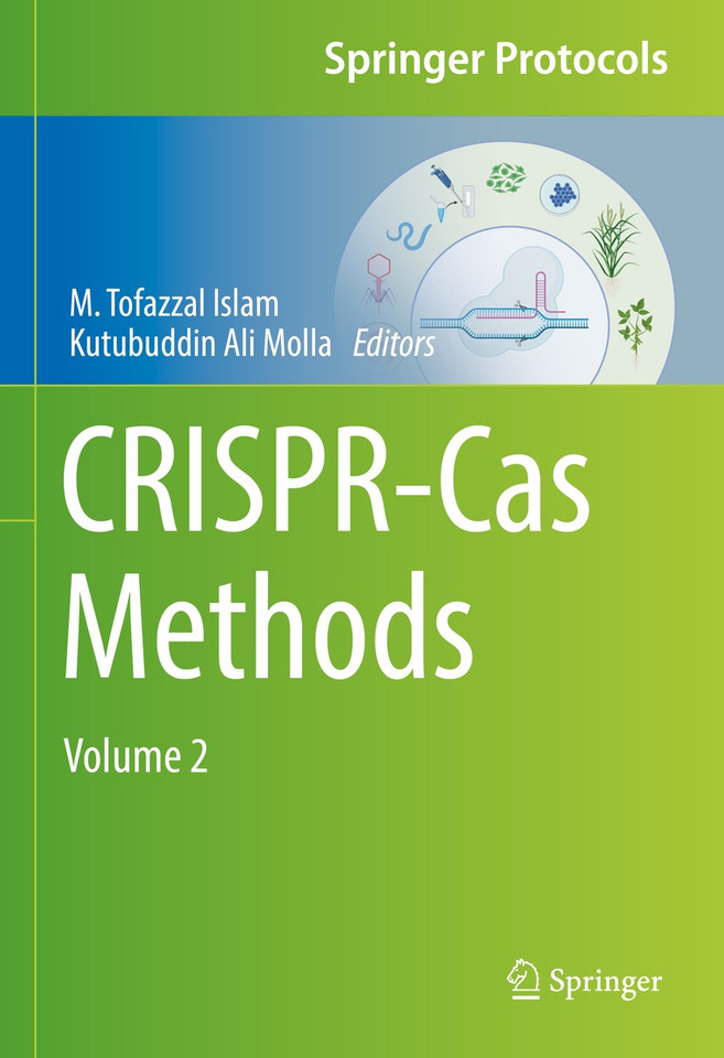 CRISPR-Cas Methods: Volume 2 (Springer Protocols Handbooks) book cover by 