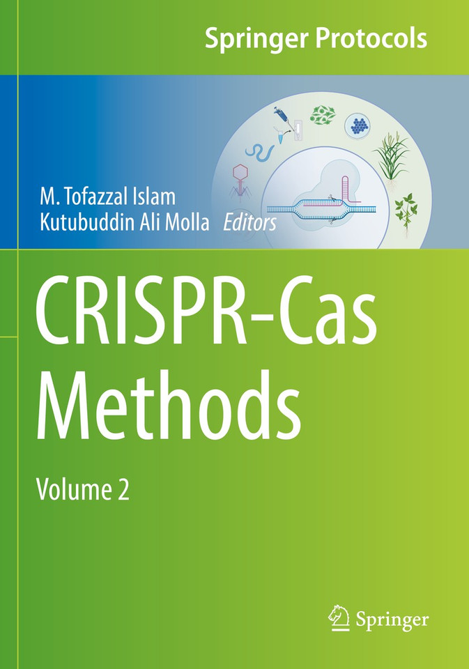 CRISPR-Cas Methods: Volume 2 (Springer Protocols Handbooks) book cover by 