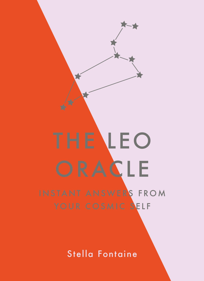 The Leo Oracle: Instant Answers from Your Cosmic Self book cover by Stella Fontaine