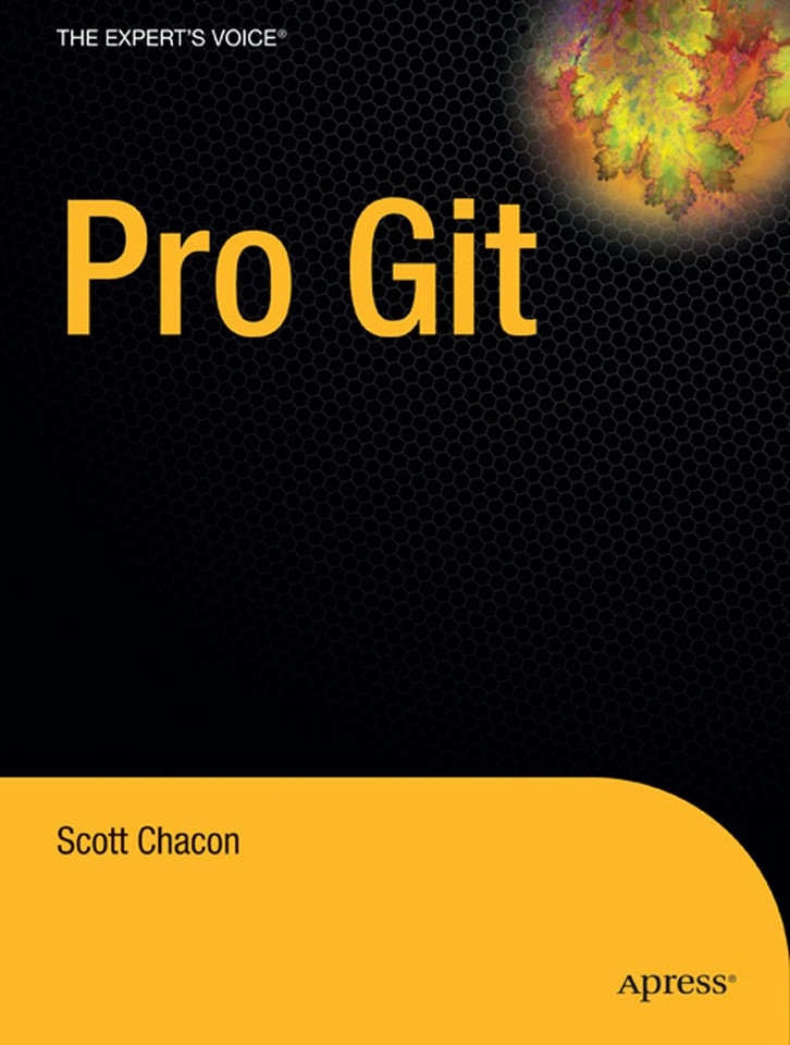 Pro Git book cover by Scott Chacon