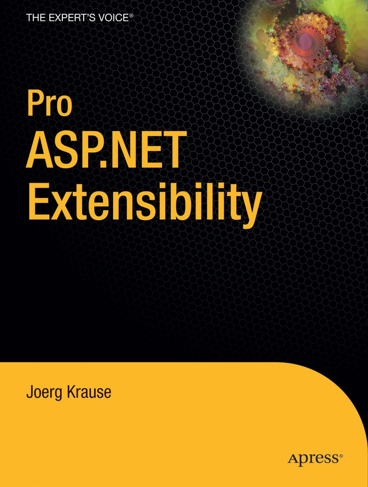 Pro ASP.NET Extensibility book cover by Joerg Krause