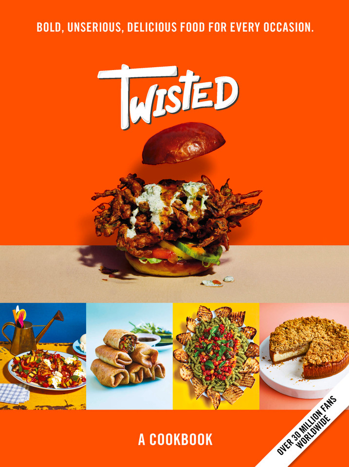 Twisted: A Cookbook- Unserious Food Tastes Seriously Good book cover by Team Twisted
