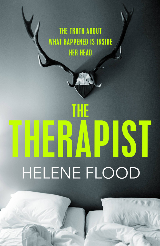 The Therapist book cover by Helene Flood