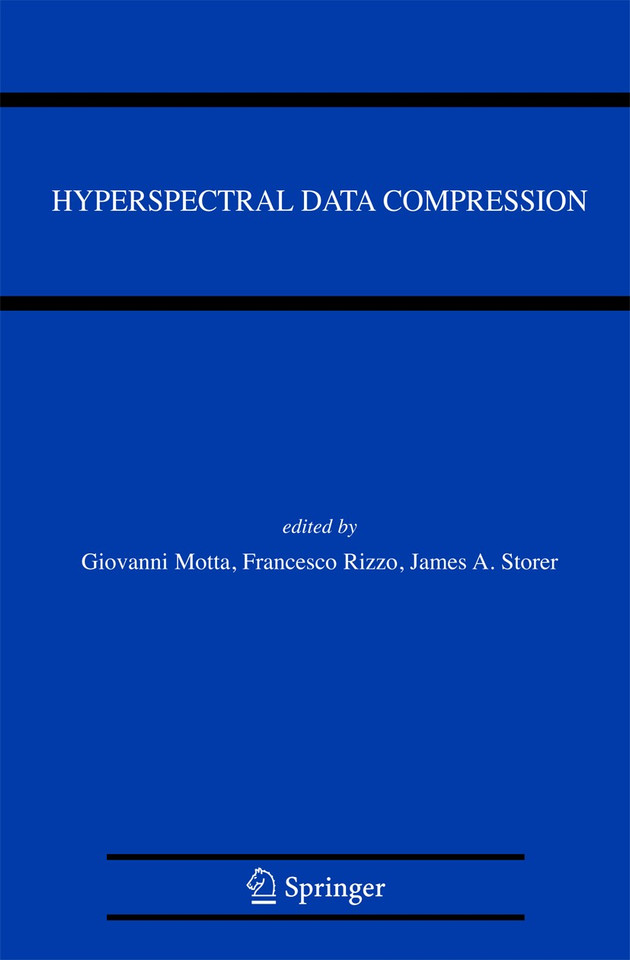 Hyperspectral Data Compression book cover by 