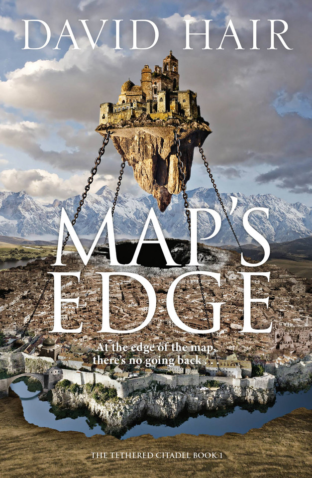 Map's Edge book cover by David Hair