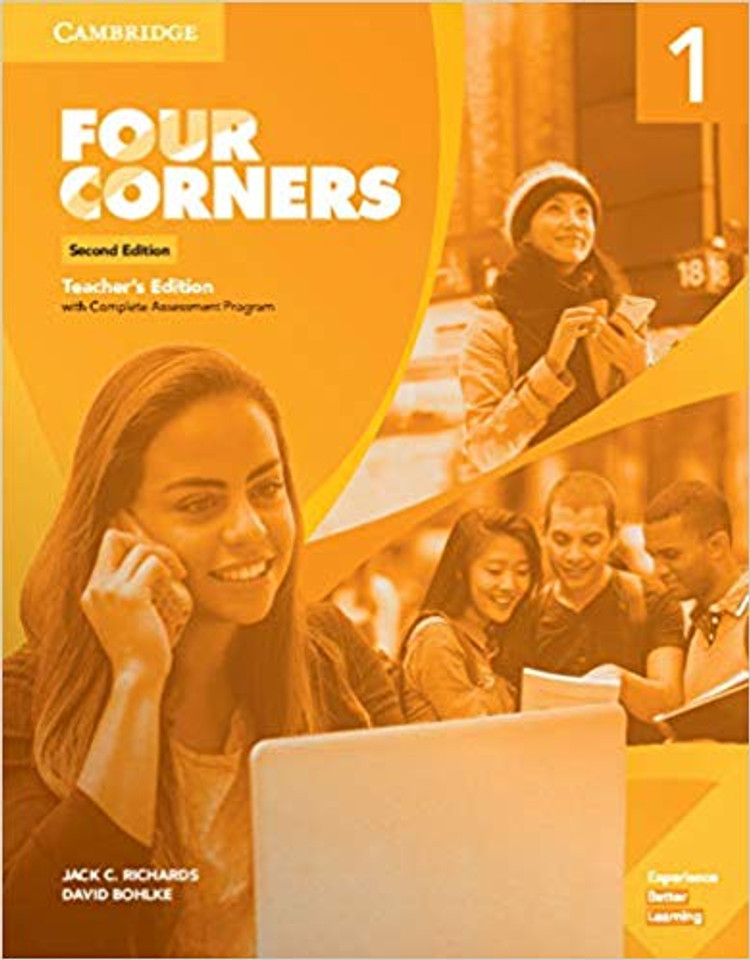 Four Corners Level 1 Teacher's Edition with Complete Assessment Program (Revised) (2nd Edition) Cover Four Corners Level 1 Teacher's Edition with Complete Assessment Program (Revised) (2nd Edition) Cover