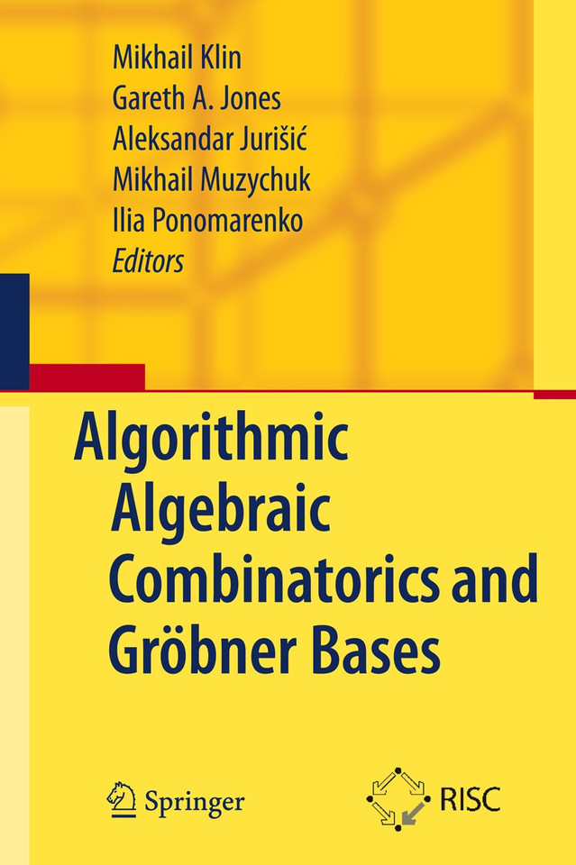 Algorithmic Algebraic Combinatorics and Gröbner Bases book cover by 