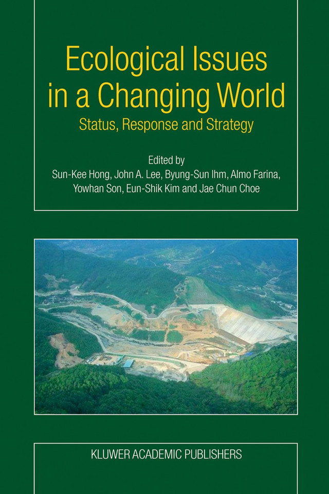 Ecological Issues in a Changing World: Status, Response and Strategy book cover by 