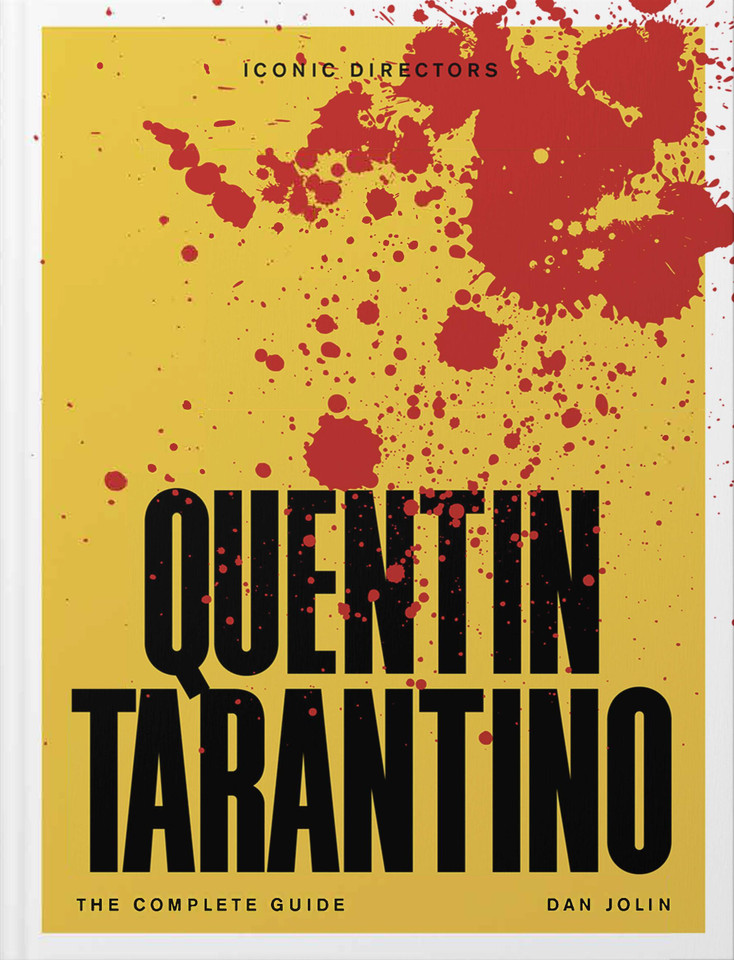Quentin Tarantino book cover by Dan Jolin